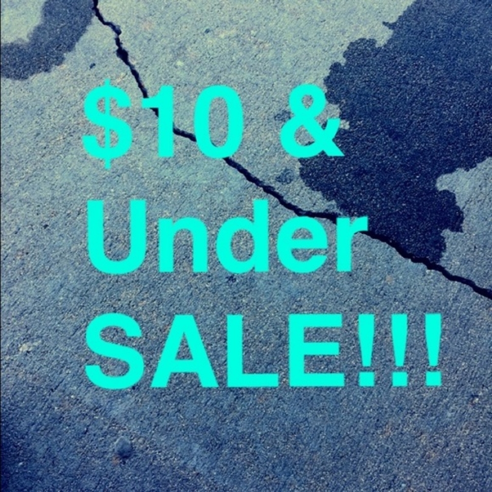 $10 and under sale.
